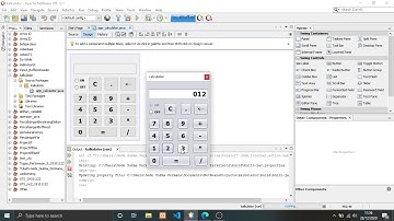 Membuat aplikasi kalkulator dengan java swing
