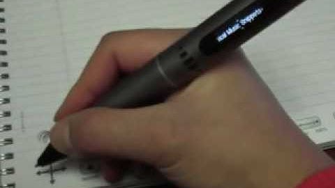 Livescribe New Smartpen Features Flick and Scrub.flv