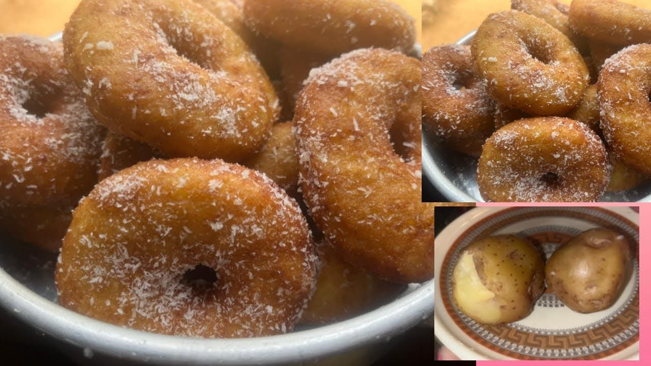 Donuts tarie pale janggi tangbajok☹️🥲 #Alu niko donuts taria/ donuts recipe 🍩