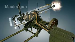 Maxim machine gun | 3dGun screenshot 4