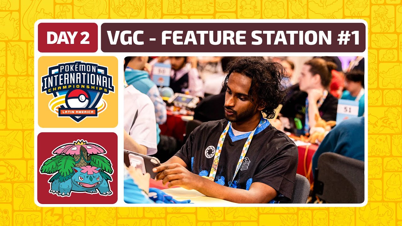 VGC Day 2 Off-Stage Matches Station 1 | 2026 Pokémon Latin America International Championships