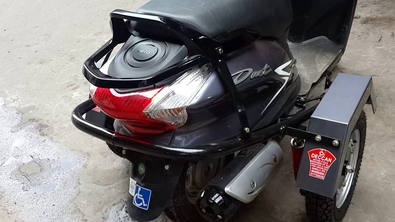 Honda Activa 5G handicapped side balance YouTube
