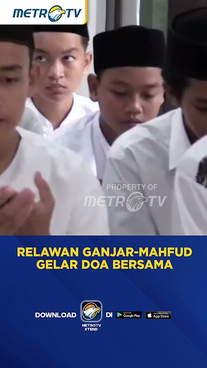 Relawan Ganjar-Mahfud Gelar Doa Bersama #shorts