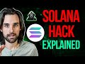 🔴Exactly how Solana wallets were hacked - developer explains