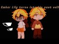 # . Ember Lily turns into his past self :: #growagarden #skit #alightmotion