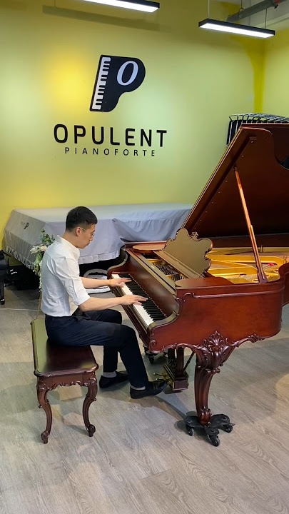 【No.109748】STEINWAY B211 Louis XV Extremely Rare Style Grand Piano Performance