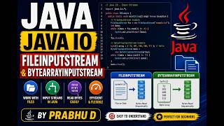 Java io fileinputstream,bytearrayinputstream
