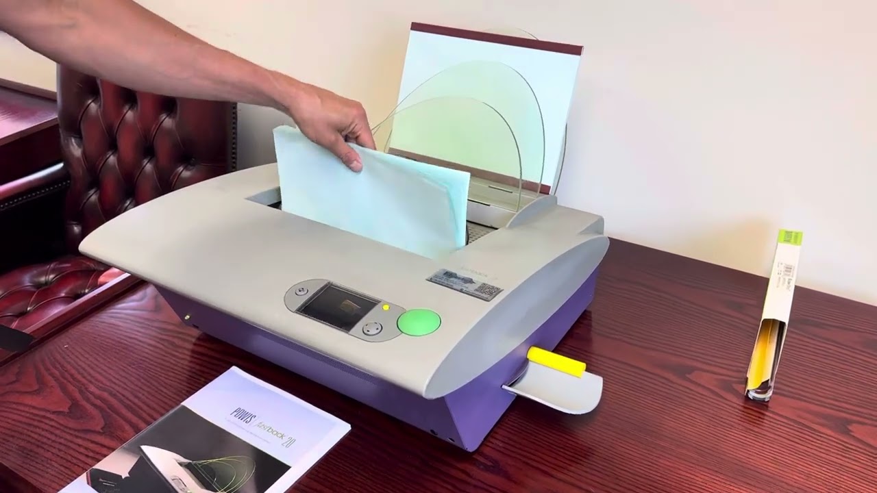 Full Working Powis Fastback 20 Thermal Strip Binding Machine