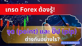 เทรด Forex ต้องรู้ Pips และ Point ต่างกันอย่างไร?