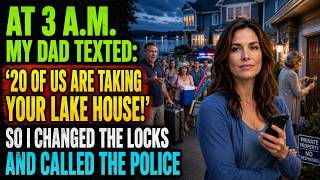 My Family Tried to Take My Lake House—So I Changed the Locks and Called Police