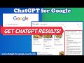 ChatGPT for Google by cloudHQ