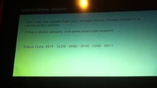Storage update error screenshot 5