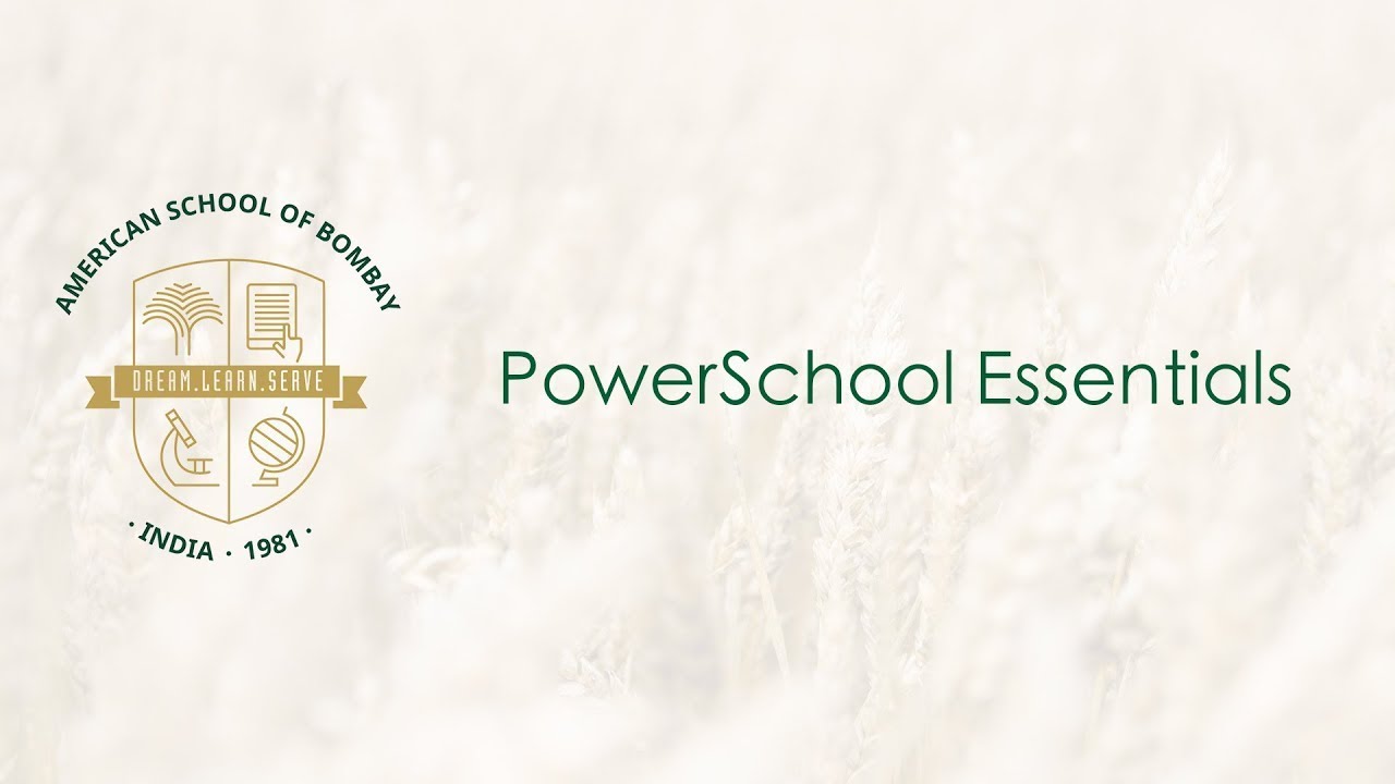 06.ASB - PowerSchool Essentials