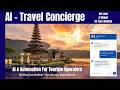 Travel Concierge Chatbots Are Revolutionising the Tourism Industry