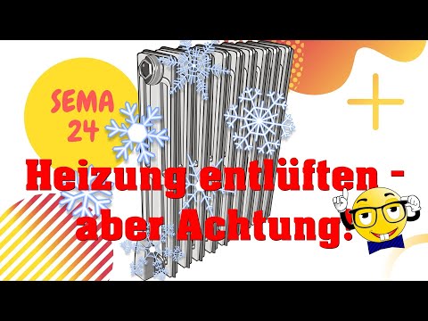 Heizung entlüften – Anleitung für Mietwohnung – Schnell und