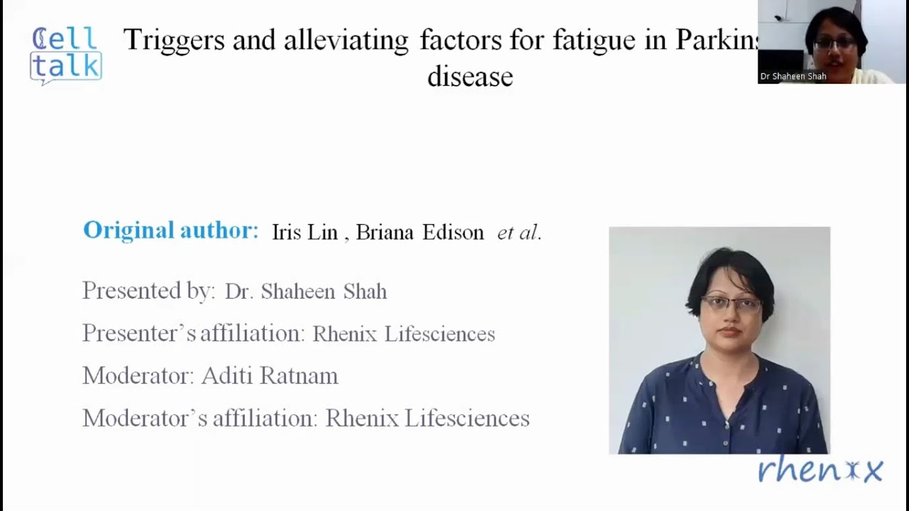 Triggers and alleviating factors for fatigue in Parkinson's disease | CellTalk