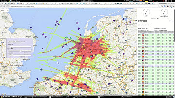 dump1090-mutability Heatmap ADS-B