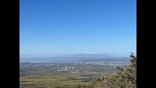 Hiking Near Point trail, Anchorage, Alaska