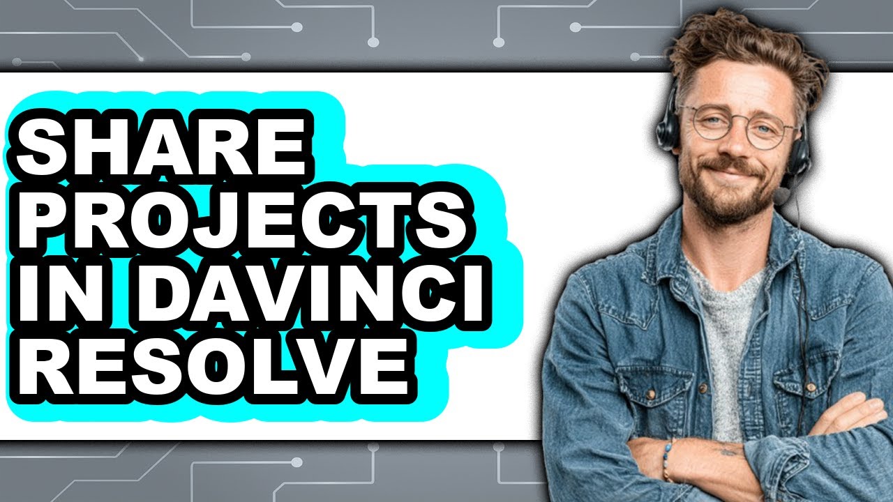 How to Share Projects in Davinci Resolve - Step by Step - YouTube