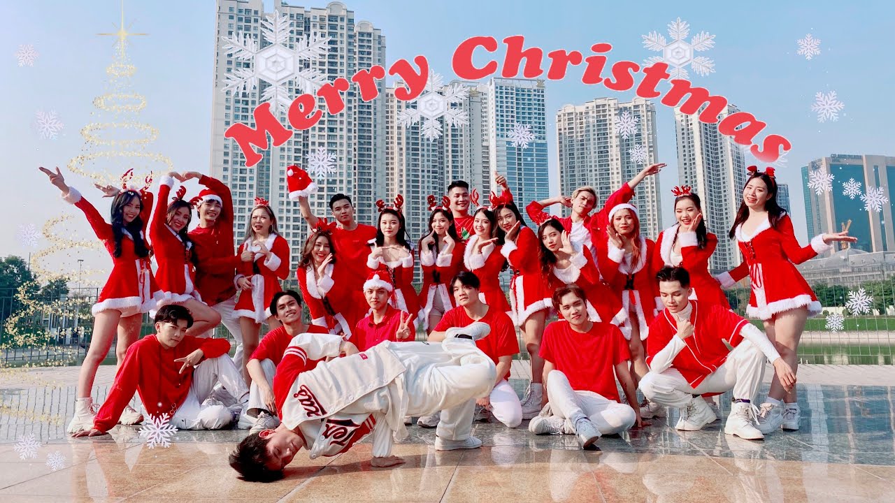 DANCE IN PUBLIC   Nhy Ging Sinh WE WISH YOU A MERRY CHRISTMAS Remix  V on SEPHERIA