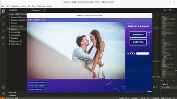 Send Your Private Photos Safely Online: Python Image Encryption App | AES-256 & Unique IV