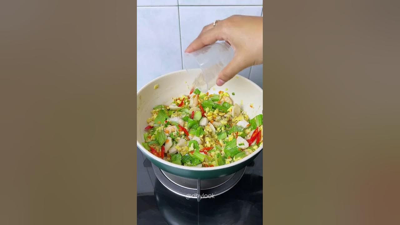 Nasi Goreng Seafood ala Solaria✨ Mudah banget ga perlu antri ke resto!