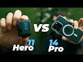 iPhone 14 Pro vs Gopro 11 mini KAMERA PERFORMANSI