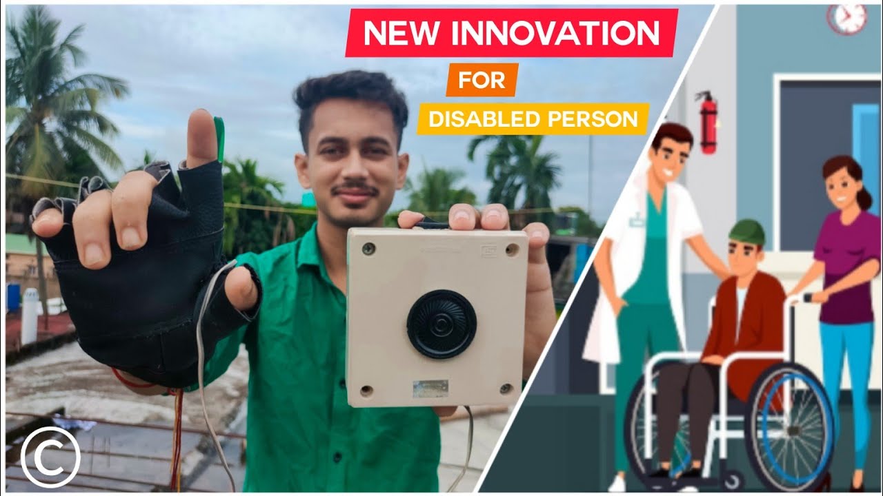 New Innovation For disabled people || How to Make hand control talking device || Technical ideas