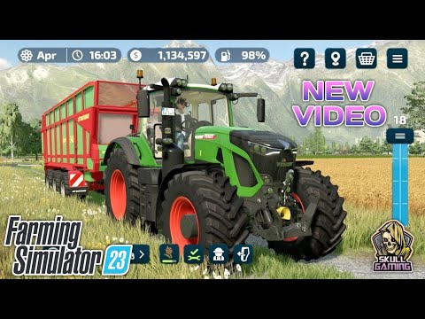 FS23, Farming Simulator 23 Gameplay Android @SkullGaming5520 in