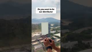 A PDLC smart film from aSmartFilm.com #pdlc #smartfilm #switchablefilm #smartglass #smarttint