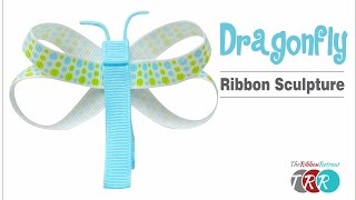 How to Make a Dragonfly Ribbon Sculpture - TheRibbonRetreat.com