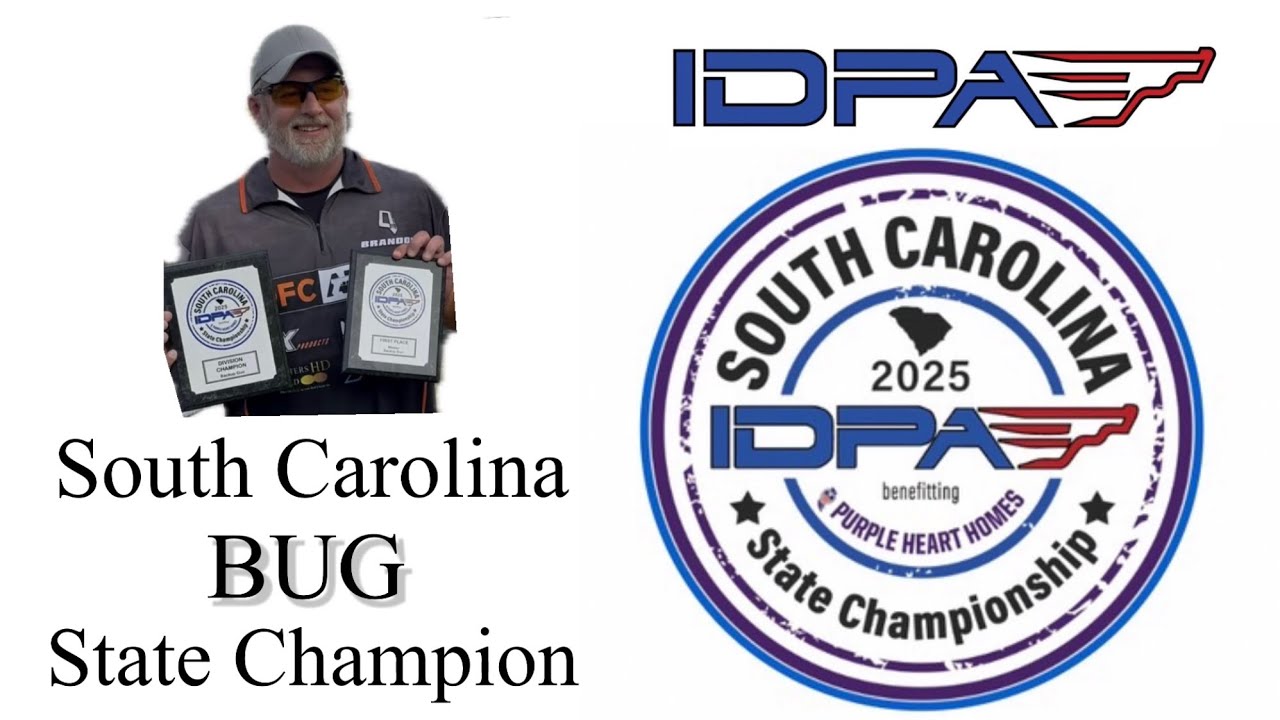 2025 South Carolina IDPA State Champion BUG Division