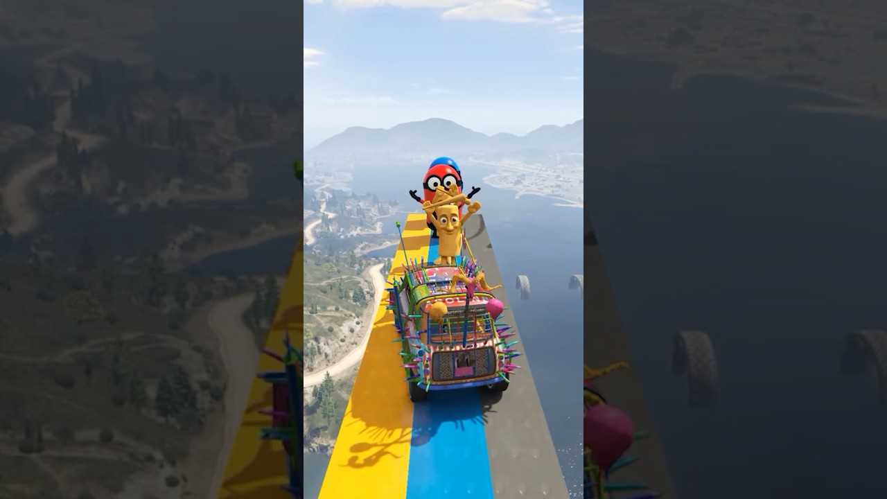 GTA 5 Epic Water Ragdolls Spiderman Jump/Fails Ep 2 