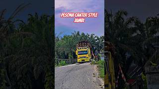 Gantengnya Truk Canter Style Jambi