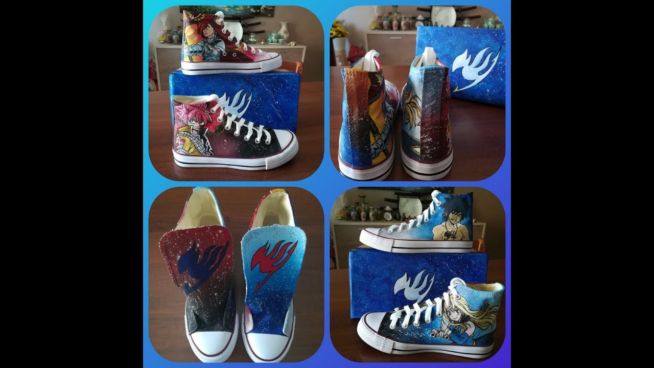 FAIRY TAIL shoes Converse All Star 