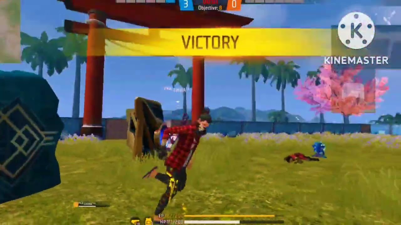 free fire custom game play // cute song 