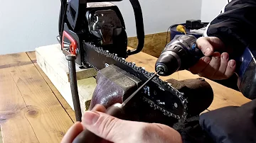 Jak nabrousit řetěz na pilu?