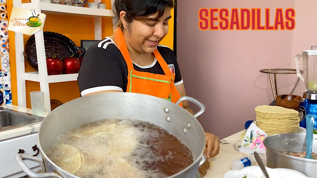 Quesadillas de SESOS ESTILO CDMX Y PUEBLA con todos los secretos YouTube