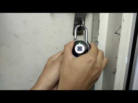 Tapplock One Plus Smart Fingerprint Padlock @ Door