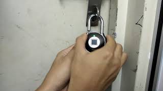 Tapplock One Plus Smart Fingerprint Padlock @ Door