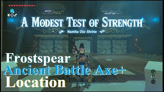 Namika Ozz Shrine / Modest Test of Strength - BotW 