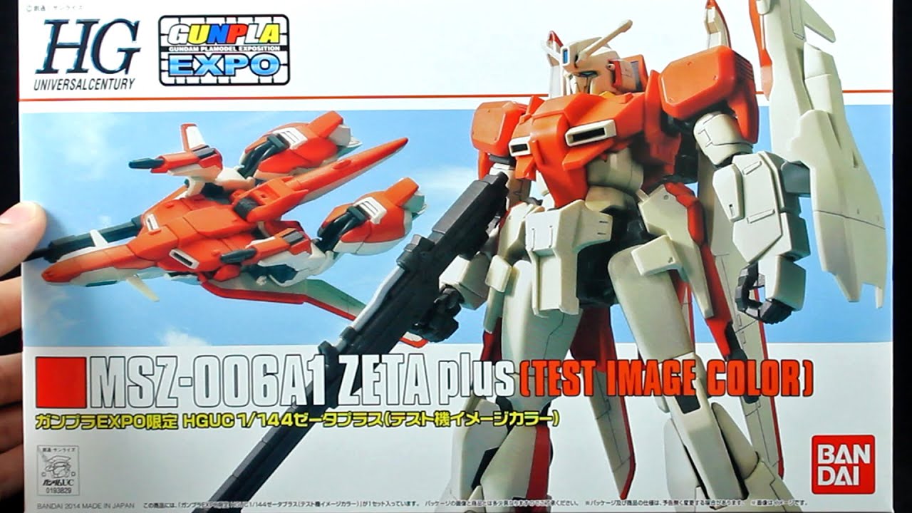 Gundam 1/144 #182 HGUC MSZ-006A1 Zeta Plus Unicorn Version Model Kit Bandai 