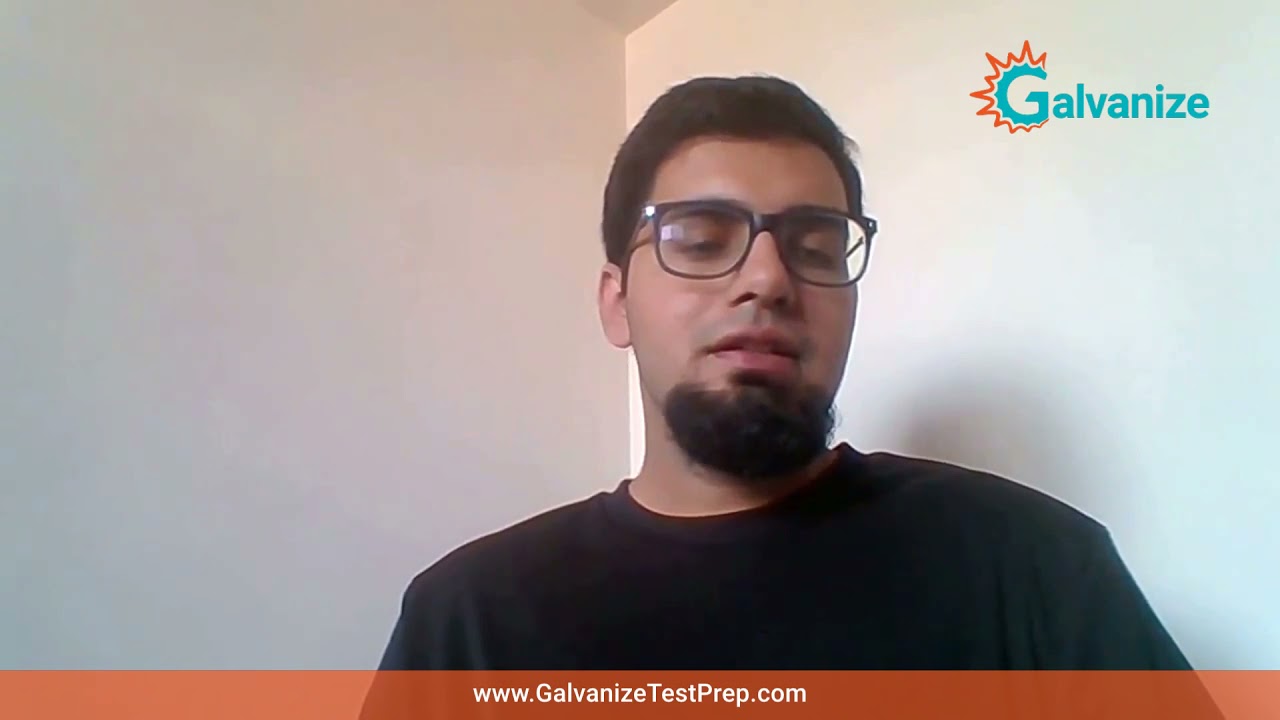 Galvanize GRE Test Prep | Amit Chachar | Student Review