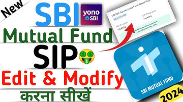 how to edit and modify sbi mutual fund sip by investap app | Modify SIP Date & Amount | 2024