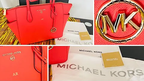 Michael Kors bag unboxing | Unboxing my personalised MK tote bag | luxury bag