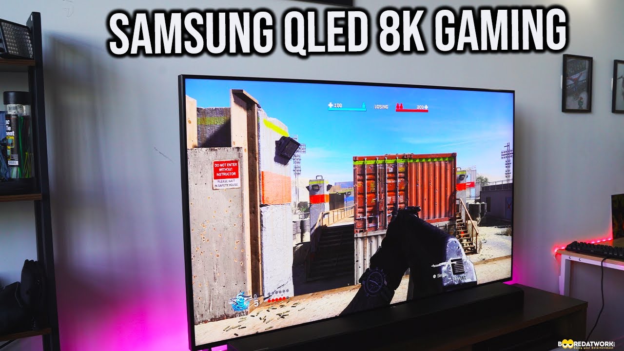 Samsung QLED 8k Gaming The Best Gaming TV? YouTube