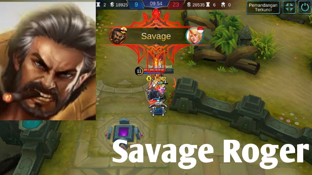 Manusia Serigala Savage MOBILE LEGEND 01 SAVAGE YouTube