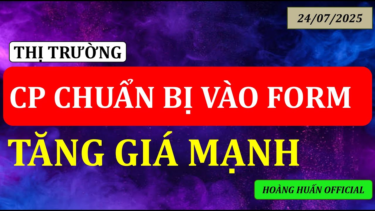 🔴CỔ PHIẾU CHUẨN BỊ VÀO FORM TĂNG GIÁ MẠNH.