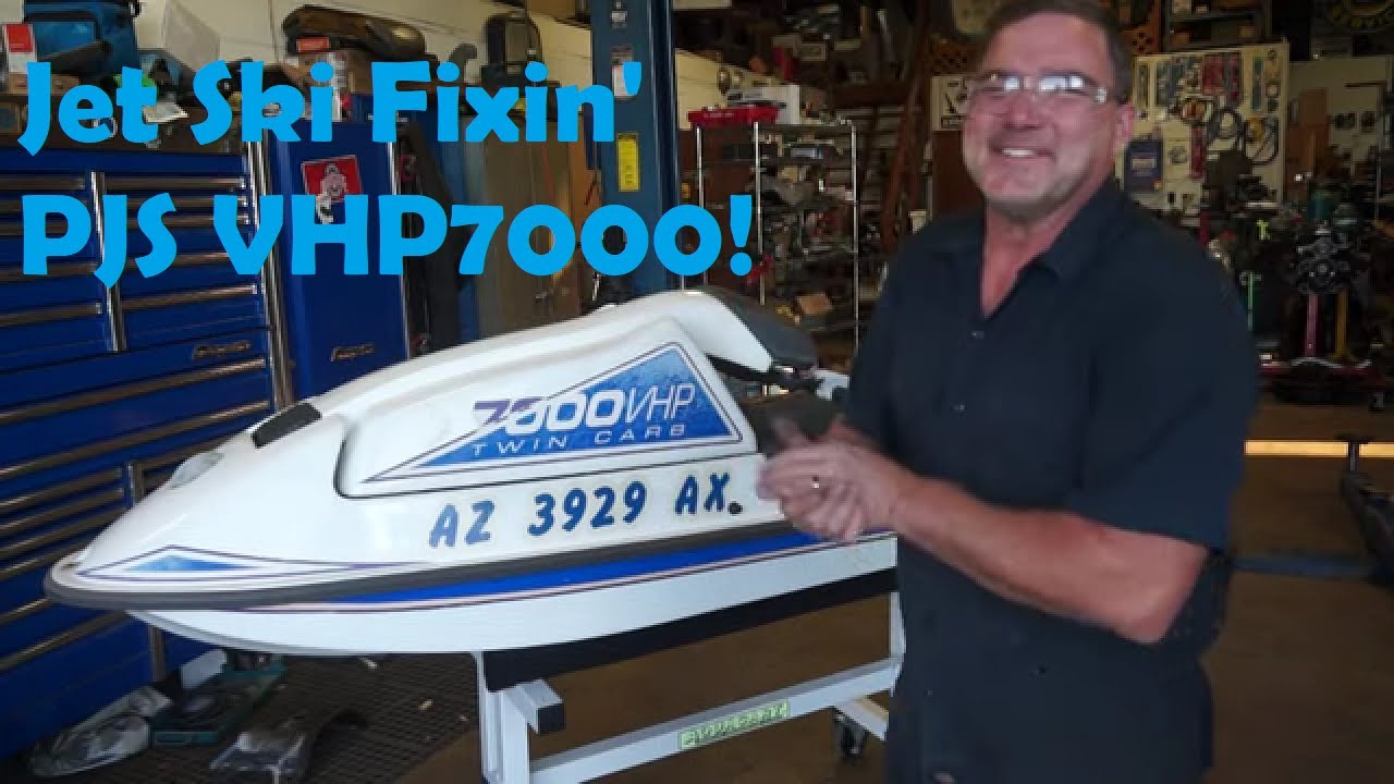 Jet Ski Fixin! Lucore "Watermotive" PJS VHP7000 getting back in riding