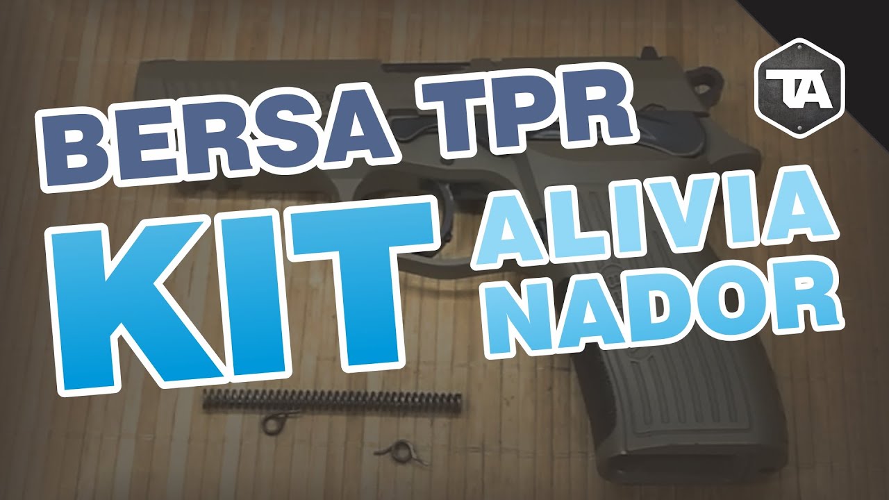 Instalamos el Kit Alivianador en la BERSA TPR